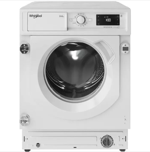 Встраиваемая стиральная машина с сушкой Whirlpool BI WDWG 861485 EU