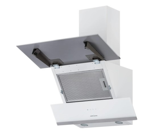 Вытяжка наклонная KRONA IRIDA 600 white sensor