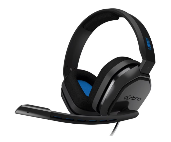 Игровые беспроводные наушники с микрофоном Logitech ТМ ASTRO Gaming A10 Headset PS4 GEN1 Grey/Blue Игровые беспроводные наушники с микрофоном Logitech ТМ ASTRO Gaming A10 Headset PS4 GEN1 Grey/Blue