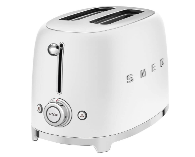 Тостер Smeg TSF01WHMEU белый матовый