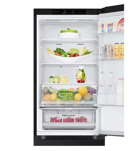 Холодильник LG GBV3100EEP матовый черный Холодильник LG GBV3100EEP матовый черный