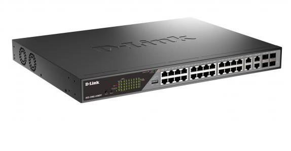 Коммутатор D-LINK DSS-200G-28MPP Коммутатор D-LINK DSS-200G-28MPP