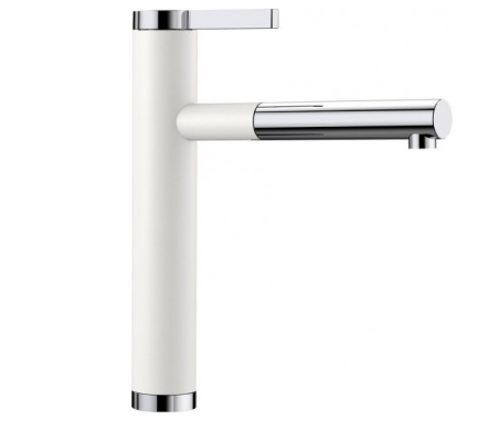 Смеситель Blanco Linee-S 518441 Белый/хром Смеситель Blanco Linee-S 518441 Белый/хром