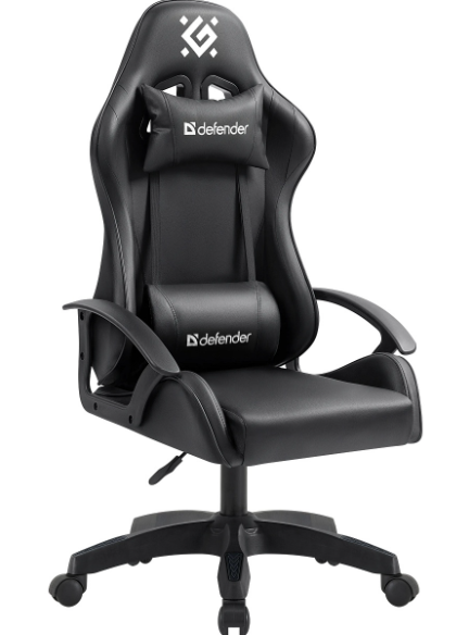 Игровое кресло Defender Aster, чёрный Игровое кресло Defender Aster, чёрный