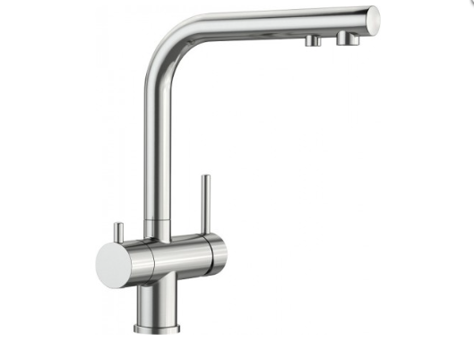Смеситель Blanco Fontas II 523129 стальной Смеситель Blanco Fontas II 523129 стальной