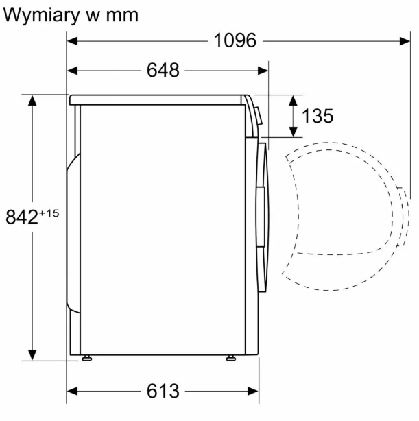 Сушильная машина с тепловым насосом Bosch WTH 8627G PL