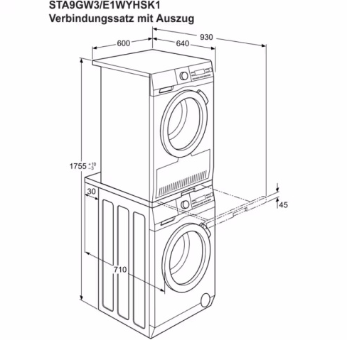 Поддон для стиральной машины Electrolux E1WYHSK1