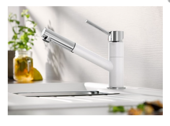 Смеситель Blanco Kano-S 526953 мягкий белый Смеситель Blanco Kano-S 526953 мягкий белый