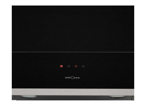 Вытяжка наклонная KRONA IRIDA 600 black sensor
