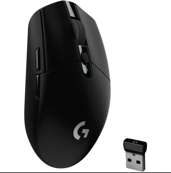 Мышь игровая беспроводная Logitech G304 Lightspeed Black (910-005286)