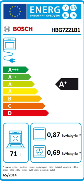 Духовой шкаф Bosch HBG7221B1
