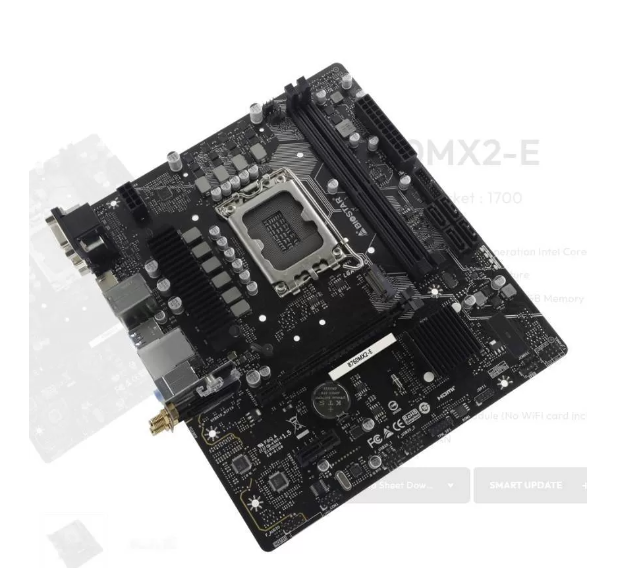 Материнская плата Biostar LGA1700 (Gen.12, 13, 14) (B760MX2-E) Intel B760