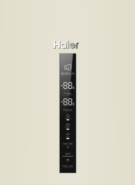 Холодильник Haier C2F637CCGU1 Бежевый