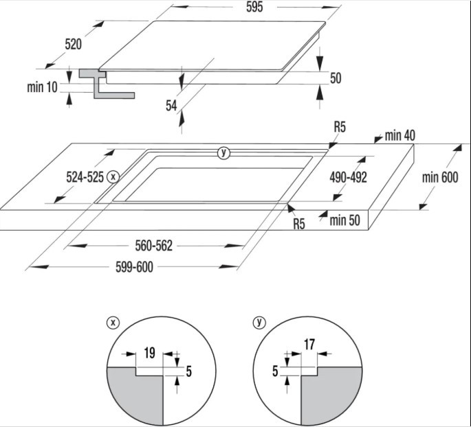 Индукционная варочная панель Gorenje GI6433BCWF