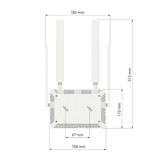 Маршрутизатор Keenetic Runner 4G (KN-2212)