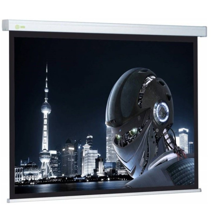 Экран Cactus 213x213см Wallscreen CS-PSW-213x213 1:1 настенно-потолочный рулонный белый CS-PSW-213X213 Экран Cactus 213x213см Wallscreen CS-PSW-213x213 1:1 настенно-потолочный рулонный белый CS-PSW-213X213