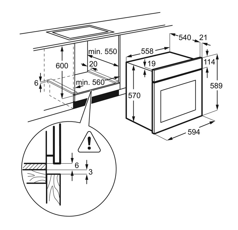Духовой шкаф Electrolux OEF5C50V Духовой шкаф Electrolux OEF5C50V