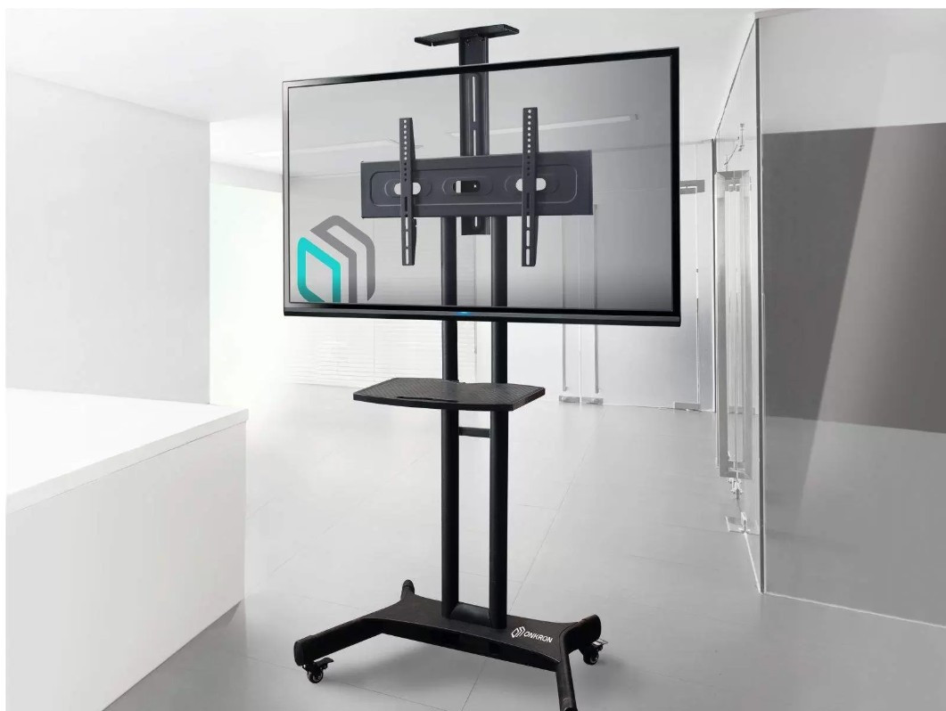 Мобильная стойка для ТВ ONKRON TS1551 чёрный, для 40"-70" Мобильная стойка для ТВ ONKRON TS1551 чёрный, для 40"-70"