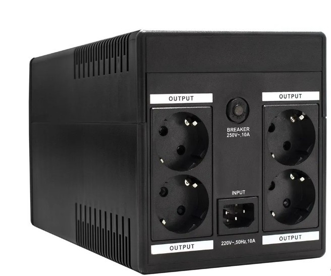 ИБП Exegate UNB-1500.LED.AVR.4SH, Black EP285499RUS