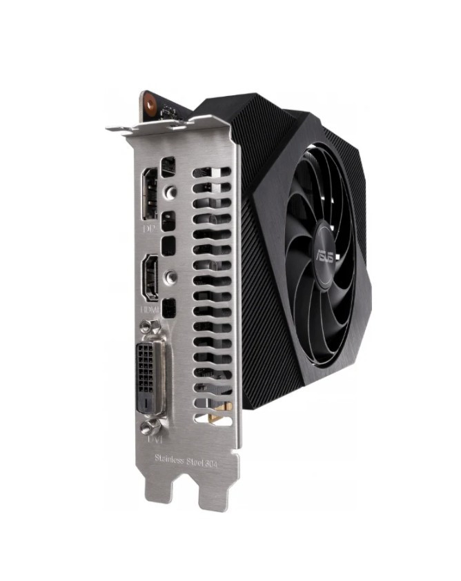 Видеокарта ASUS PHOENIX GeForce GTX 1650 1410MHz PCI-E 3.0 4096MB 12000MHz 128 bit DVI DisplayPort HDMI HDCP OC Видеокарта ASUS PHOENIX GeForce GTX 1650 1410MHz PCI-E 3.0 4096MB 12000MHz 128 bit DVI DisplayPort HDMI HDCP OC
