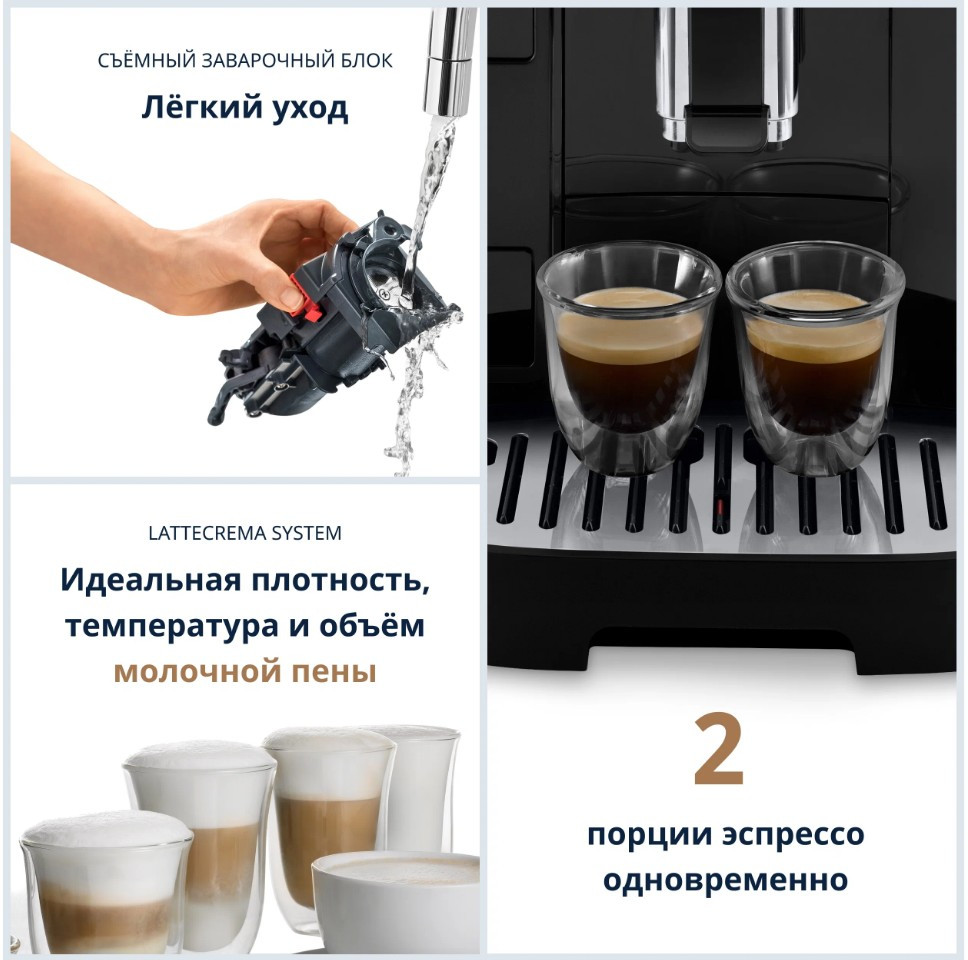 Кофемашина De'Longhi Magnifica Evo ECAM290.61, черный Кофемашина De'Longhi Magnifica Evo ECAM290.61, черный