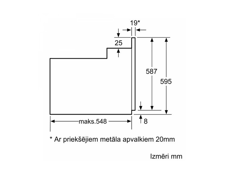 Духовой шкаф Bosch HBF113BR1S