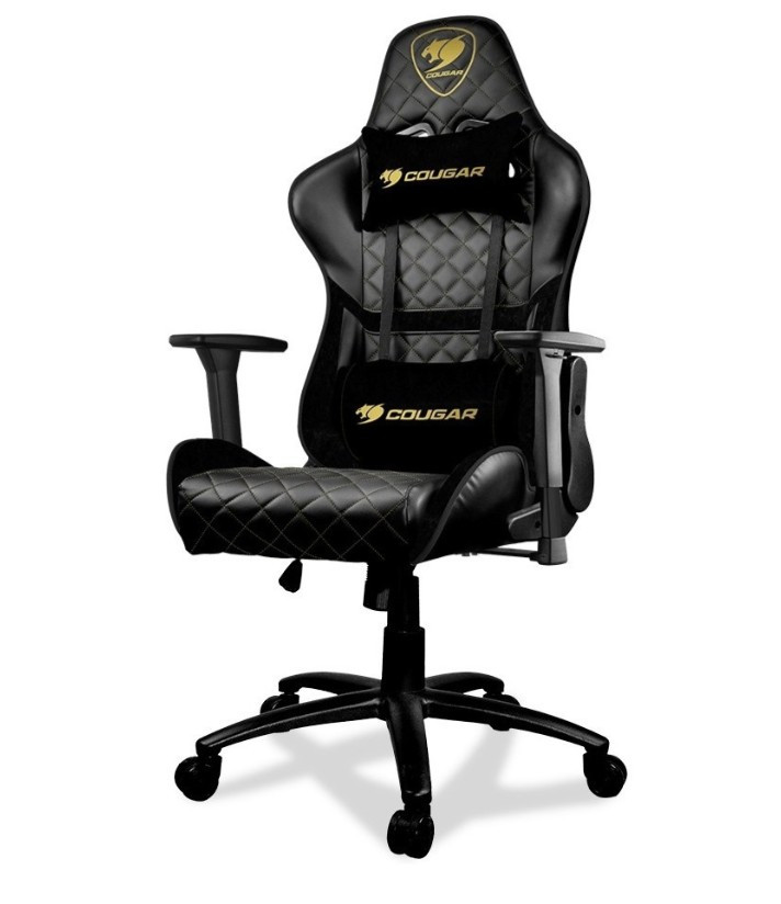 Кресло игровое Cougar Armor One Royal Black/Golden Кресло игровое Cougar Armor One Royal Black/Golden