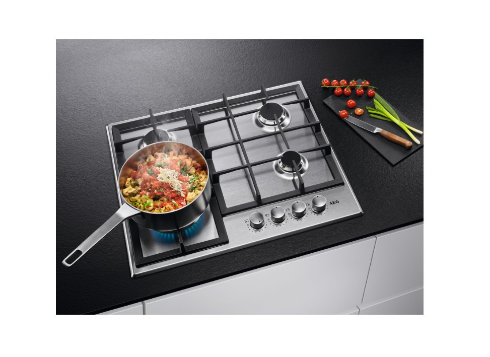 Поверхность газовая AEG HGB 64420SM