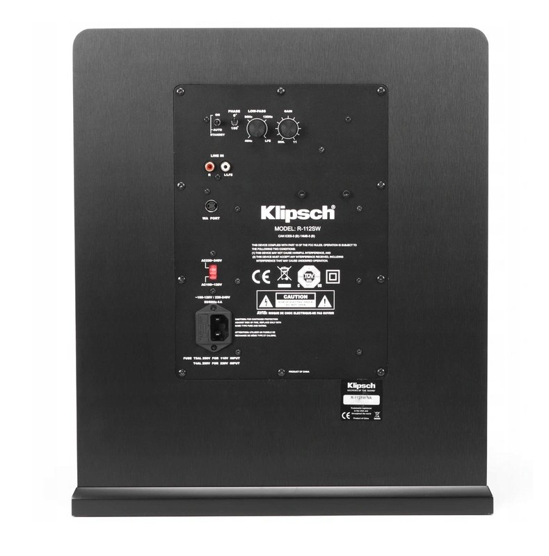 Сабвуфер KLIPSCH R-112SW, черный Сабвуфер KLIPSCH R-112SW, черный