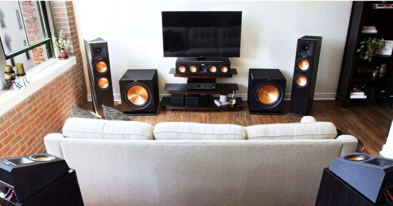 Сабвуфер KLIPSCH R-112SW, черный Сабвуфер KLIPSCH R-112SW, черный