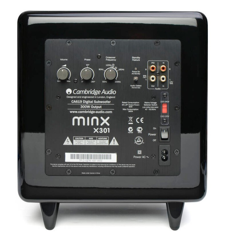 Сабвуфер CAMBRIDGE AUDIO Minx 301, белый