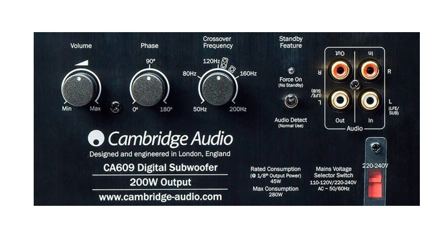 Сабвуфер CAMBRIDGE AUDIO Minx 301, белый