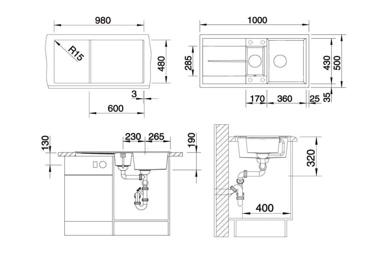 Мойка Blanco Metra 6S Silgranit PuraDur II жемчужный Мойка Blanco Metra 6S Silgranit PuraDur II жемчужный