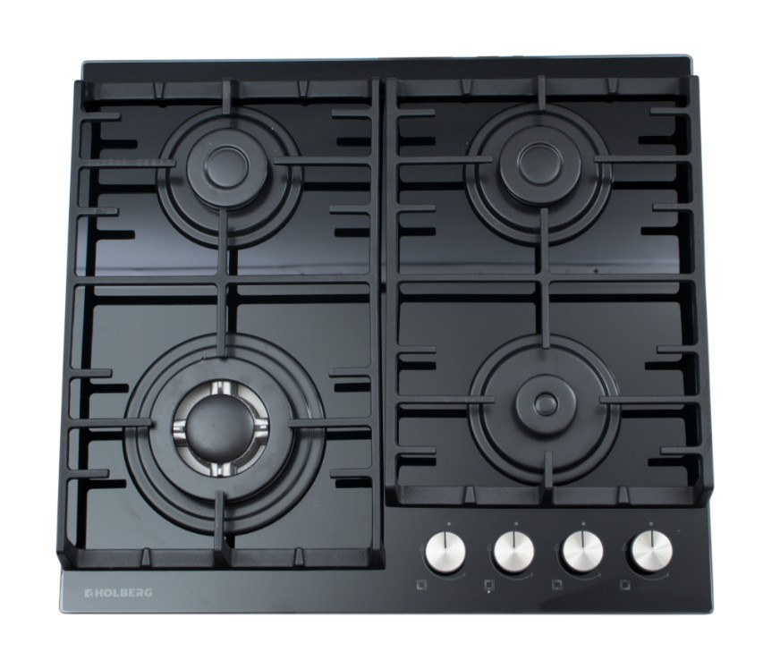 Поверхность газовая HOLBERG HGGH 64116WBL Поверхность газовая HOLBERG HGGH 64116WBL