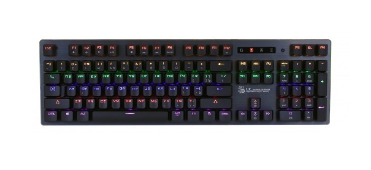 Игровая клавиатура A4Tech Bloody B760 Black USB Игровая клавиатура A4Tech Bloody B760 Black USB