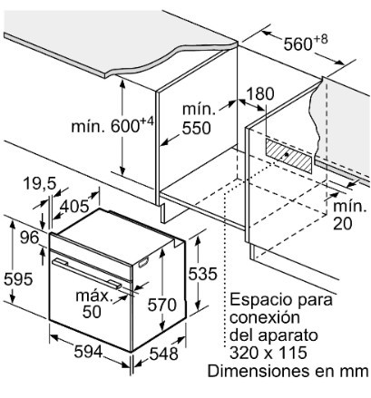 Духовой шкаф Bosch HBA5360B0