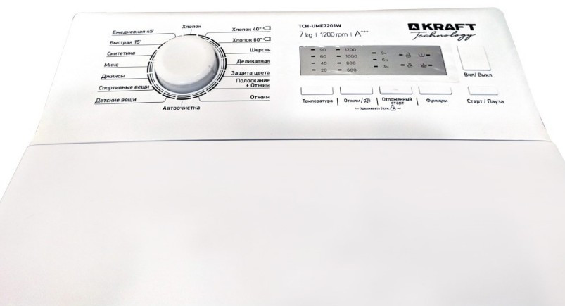 Стиральная машина KRAFT TCH-UME7201W Стиральная машина KRAFT TCH-UME7201W