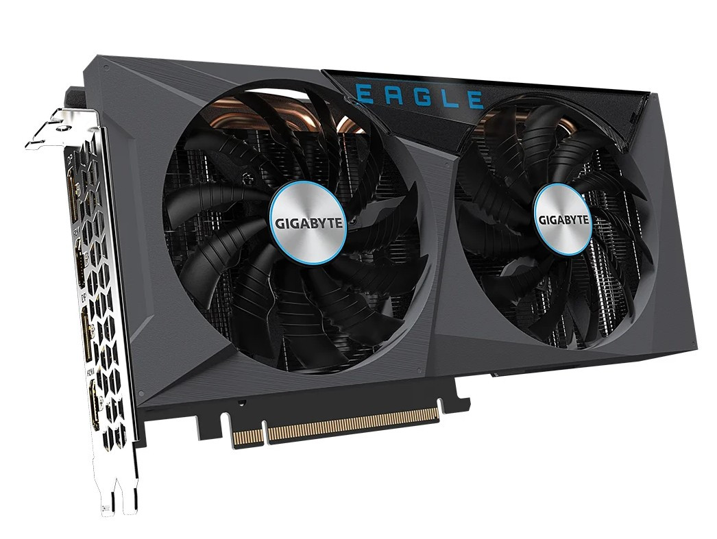 Видеокарта GIGABYTE GeForce RTX 3060 Ti EAGLE OC GDDR6 8192MB 256-bit ( GV-N306TEAGLE OC-8GD 2.0 ) Видеокарта GIGABYTE GeForce RTX 3060 Ti EAGLE OC GDDR6 8192MB 256-bit ( GV-N306TEAGLE OC-8GD 2.0 )
