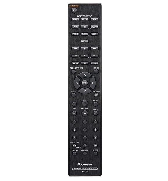 Стерео ресивер PIONEER SX-N30AEB, черный