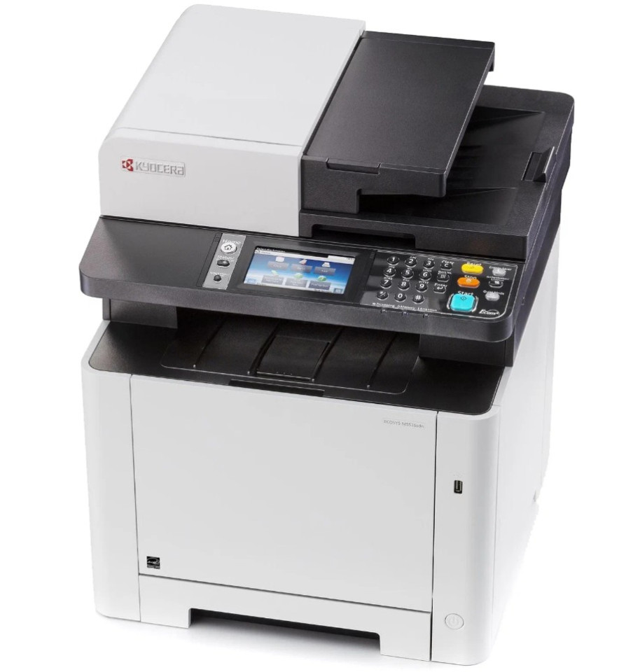 МФУ лазерное KYOCERA ECOSYS M5526cdn, цветн., A4, белый/черный