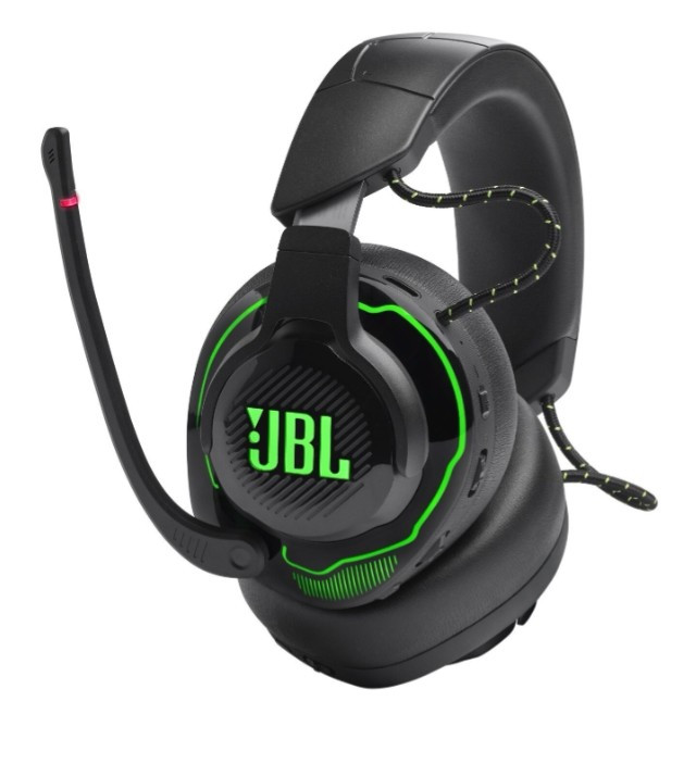 Компьютерная гарнитура JBL Quantum 910X, черно-зеленый