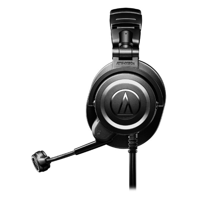 Компьютерная гарнитура AUDIO-TECHNICA ATH-M50XSTS, черный