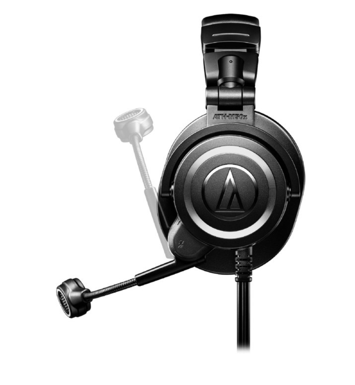 Компьютерная гарнитура AUDIO-TECHNICA ATH-M50XSTS, черный