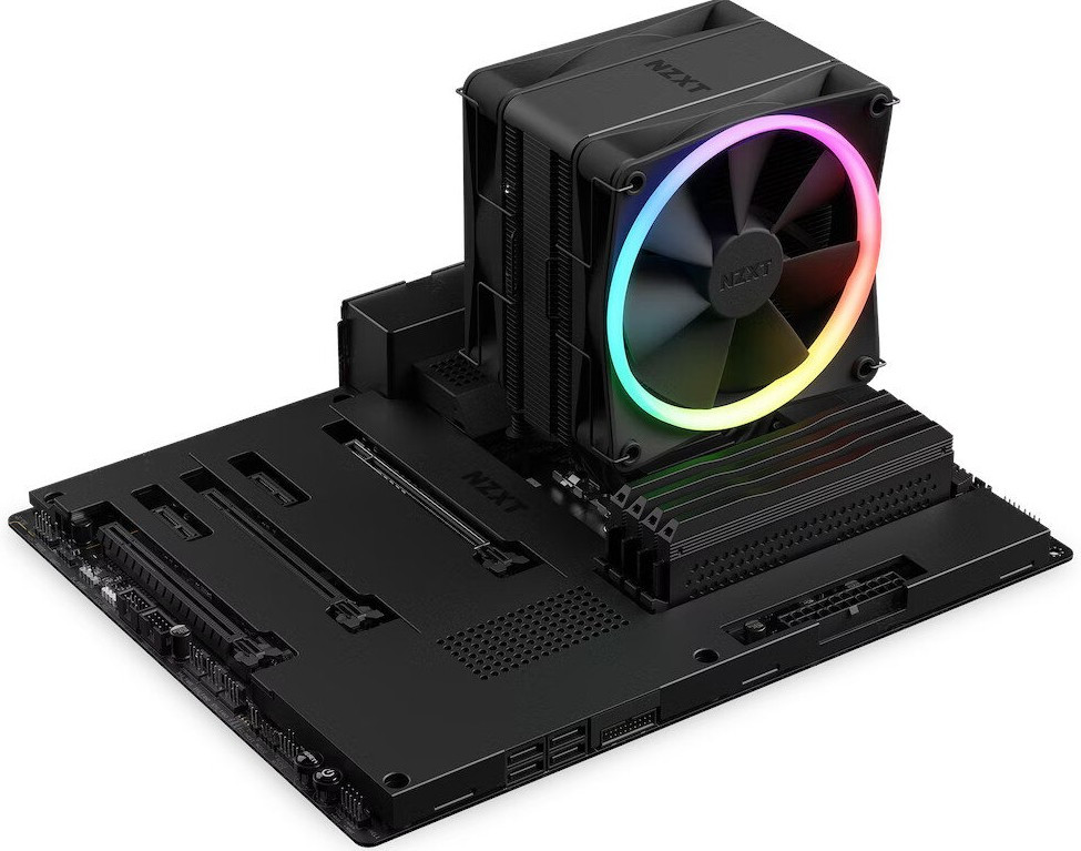 Кулер для процессора NZXT T120 RGB черный