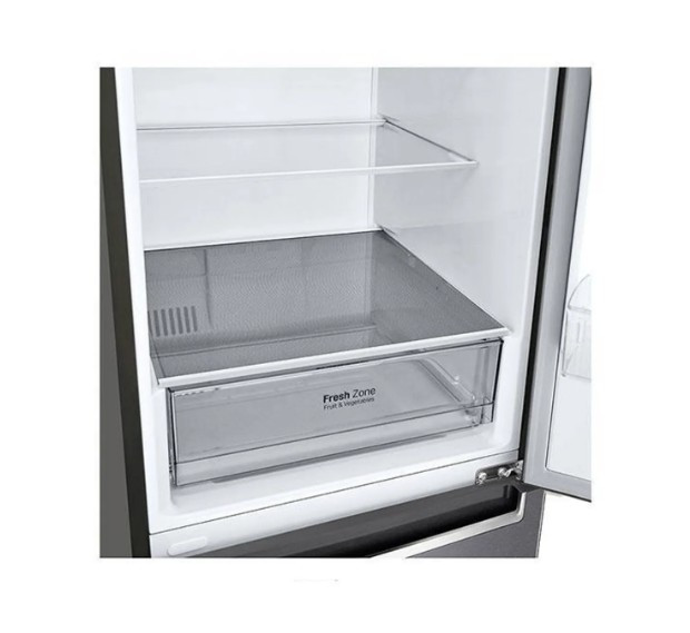 Холодильник LG GBP31DSLZN серебристый