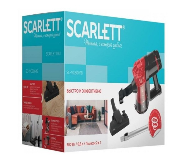 Пылесос Scarlett SC-VC80H18 Пылесос Scarlett SC-VC80H18