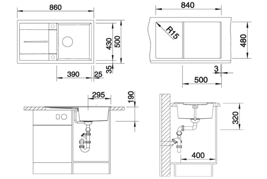 Мойка Blanco Metra 5S Silgranit PuraDur II алюметаллик + КА Мойка Blanco Metra 5S Silgranit PuraDur II алюметаллик + КА