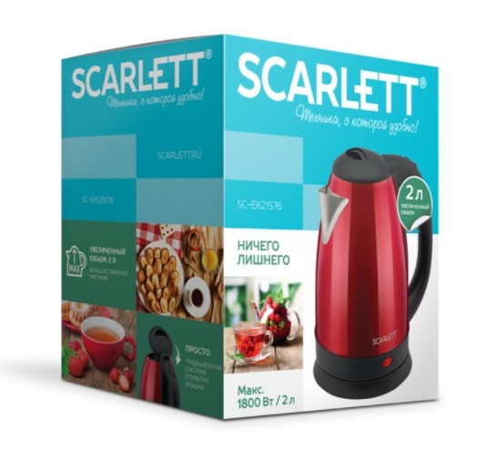 Чайник Scarlett SC-EK21S76 Чайник Scarlett SC-EK21S76