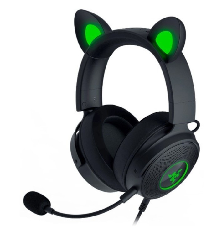 Компьютерная гарнитура RAZER Kraken Kitty V2 Pro, черный