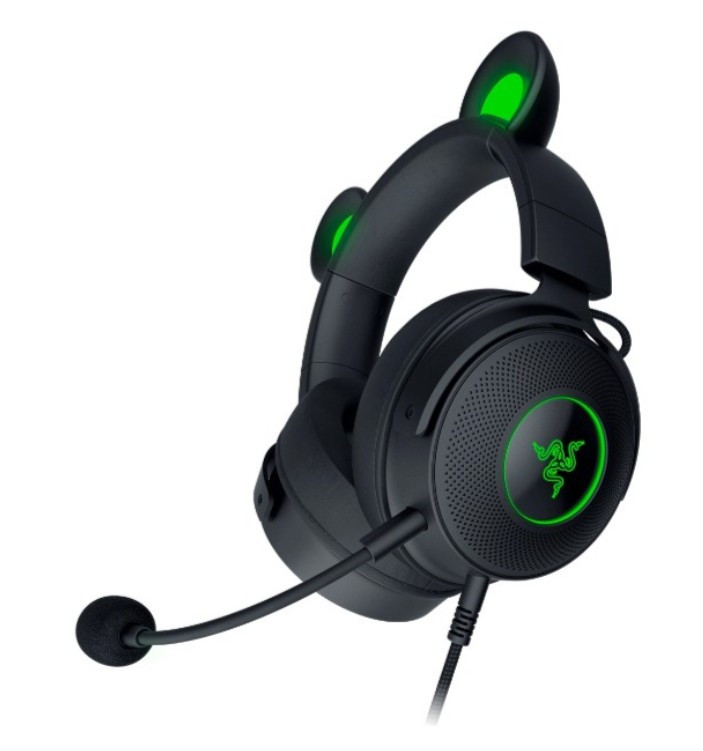 Компьютерная гарнитура RAZER Kraken Kitty V2 Pro, черный